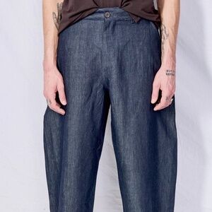 Studio Nicholson Indigo Levy Pant